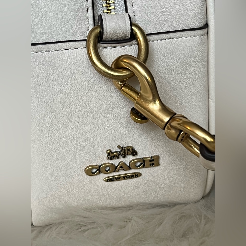 CY747 - Coach Satchel Crossbody Bag with Grommets - Picture 5 of 13